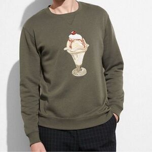RARE COACH 1941 Ice Cream Sundae Sweatshirt Sweater #10344 MBI